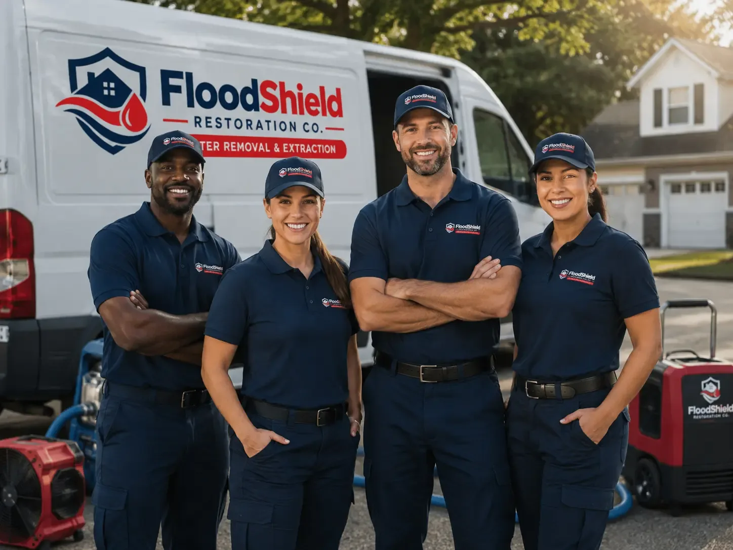 Flood Damage Restoration company in Hawkins, WI
